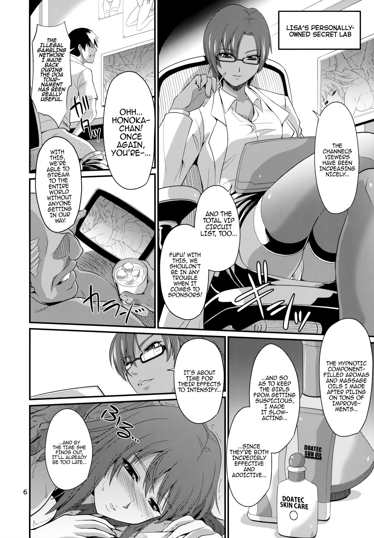 Hentai Manga Comic-A K-Cup Highschooler's Erotic Oil Massage-Read-4